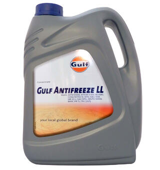 Gulf LL Frostv&#230;ske -  Gr&#248;nn, 1 Liter Konsentrat